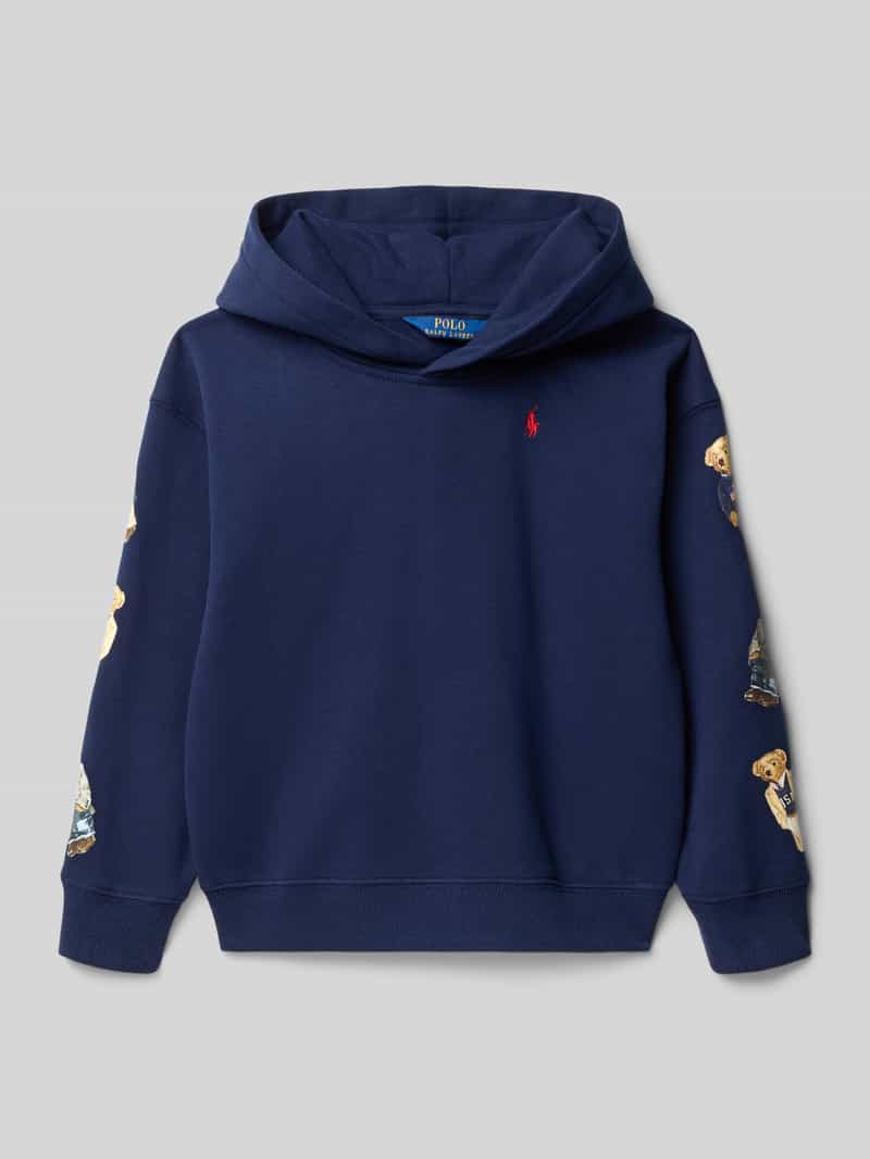Polo Ralph Lauren Kids Regular fit hoodie met logoprint