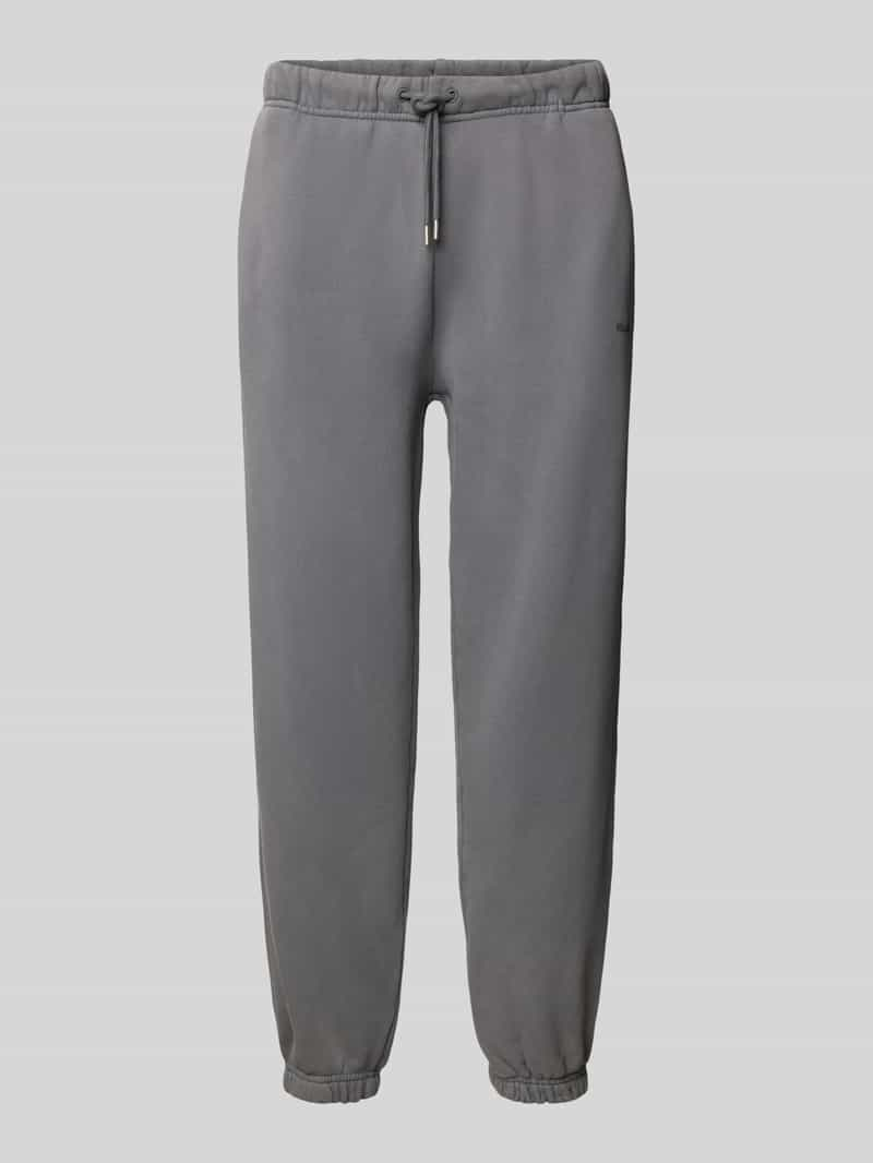 HUGO Sweatpants met labeldetail, model 'Dopee'