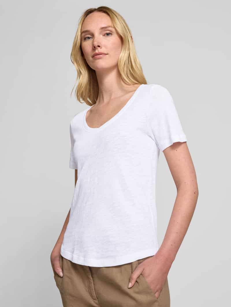 Marc O'Polo Regular fit T-shirt van puur katoen