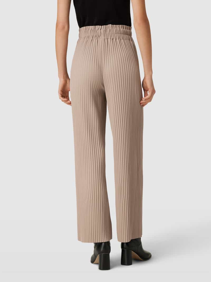 Stoffen broek met elastische band, model 'ALISA' YAS