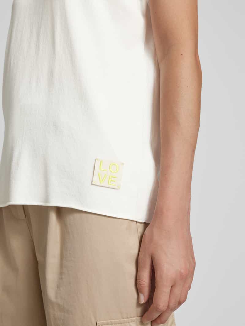 Lieblingsstück T-shirt met labeldetail model 'Karista'