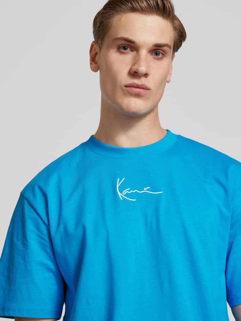 Karl Kani Oversized T-shirt met labelprint