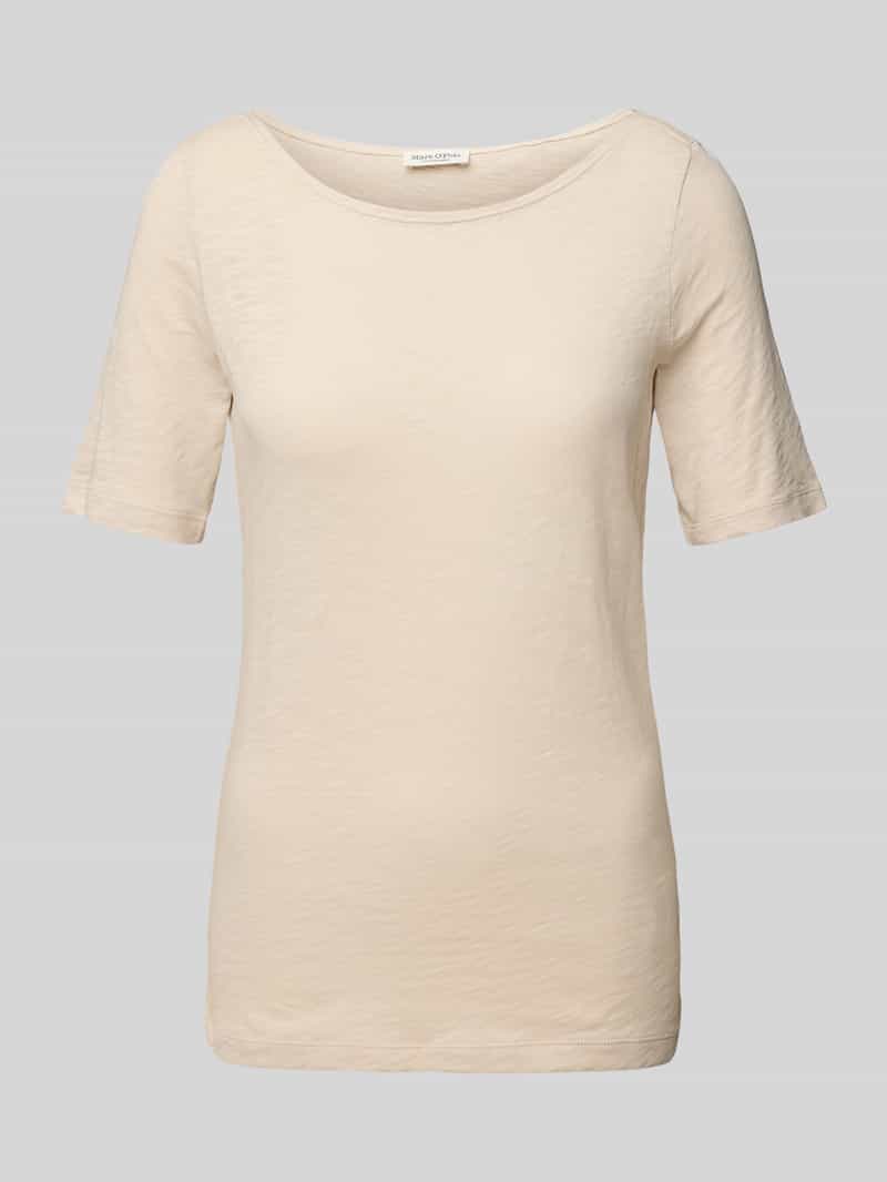 Marc O'Polo Regular fit T-shirt met boothals