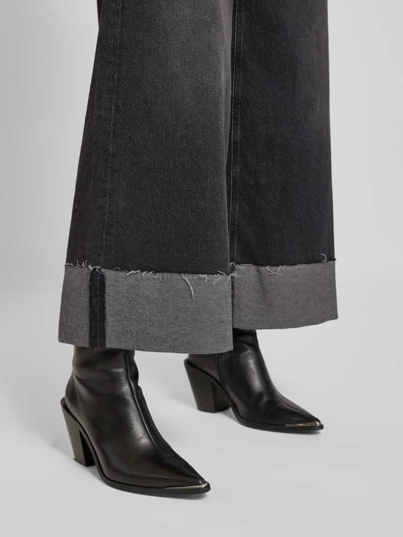 MAC Wide fit jeans met vaste pijpboorden model 'Nevada'