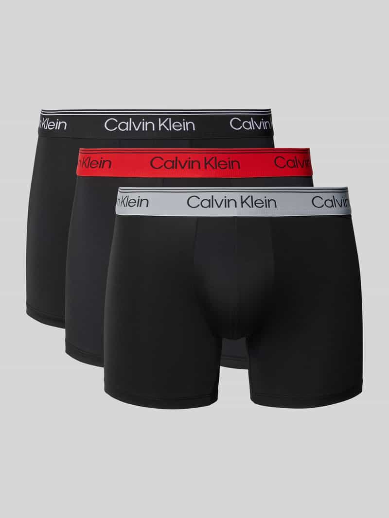 Calvin Klein Underwear Boxershort met elastische band in een set van 3 stuks