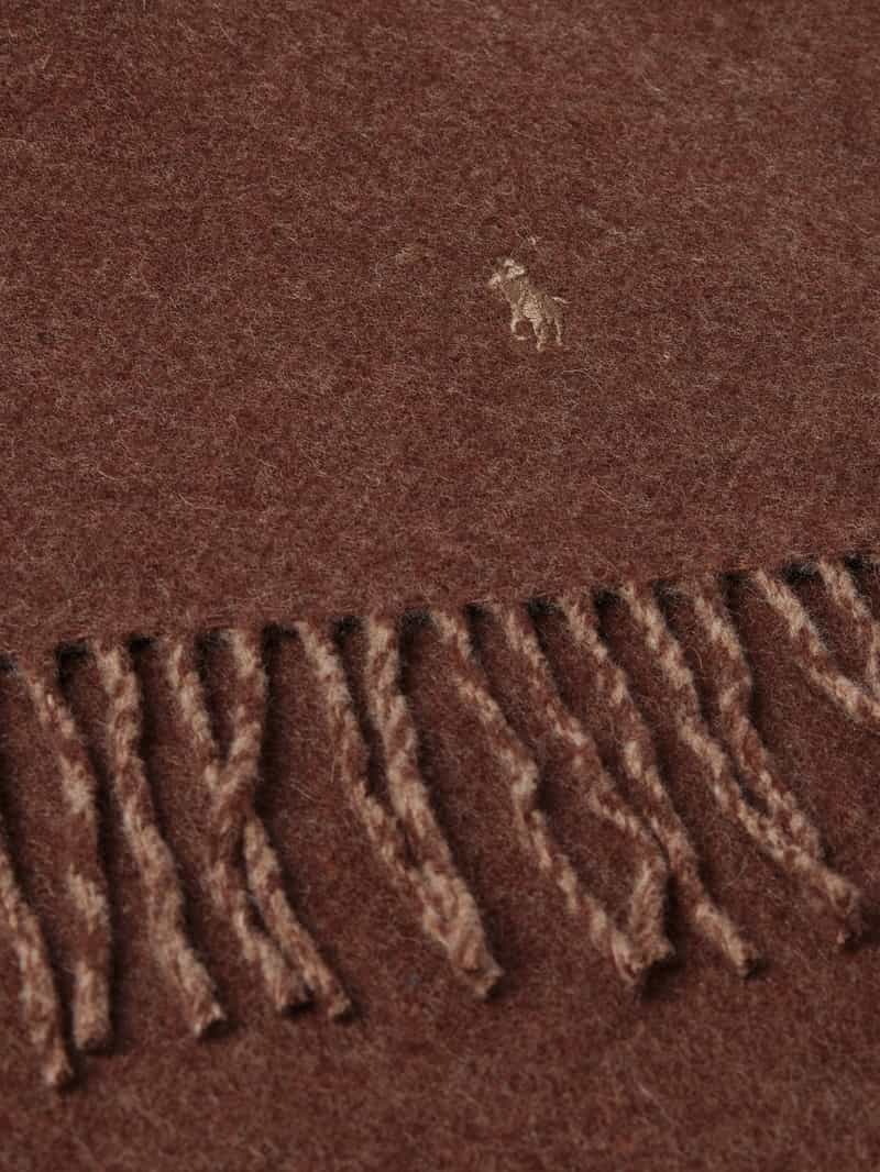 Polo Ralph Lauren Wollen sjaal met franjes