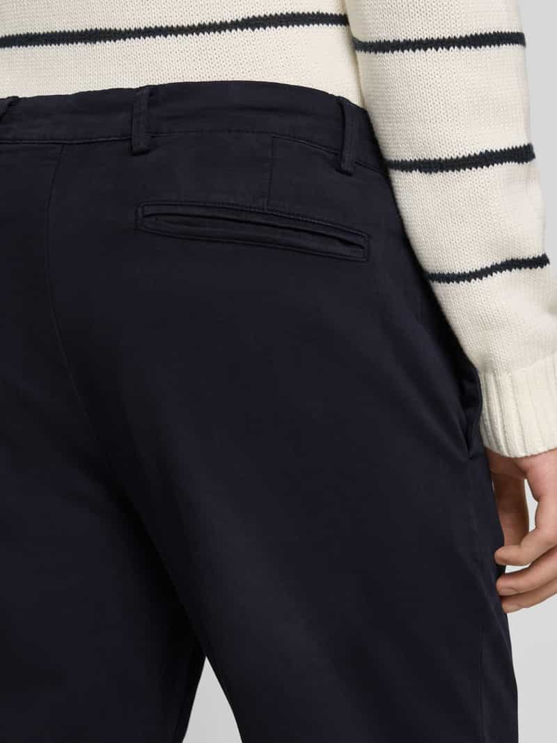 casual friday Stoffen broek met Franse steekzakken model 'PEPE'