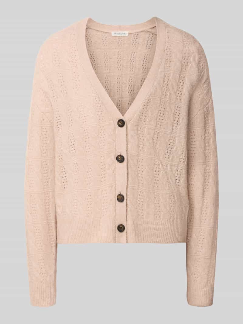 Christian Berg Woman Regular fit cardigan van alpacamix