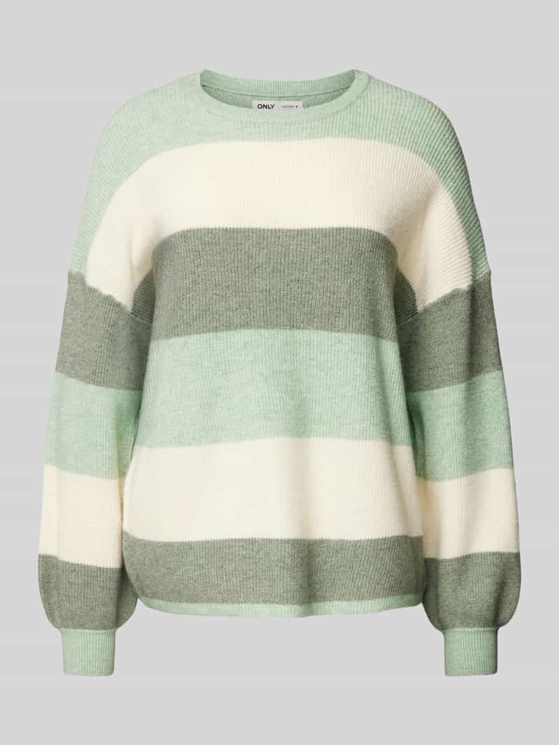 Only Loose fit gebreide pullover van viscosemix model 'ATIA'