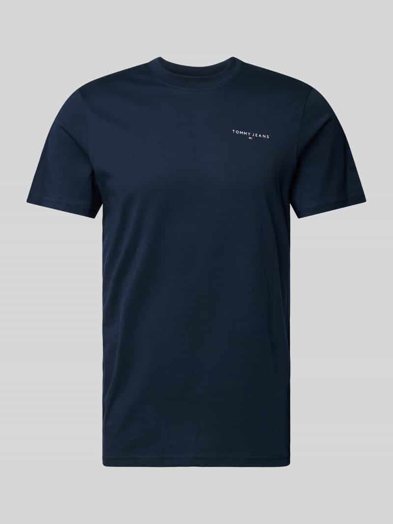 Tommy Jeans T-shirt met labelprint