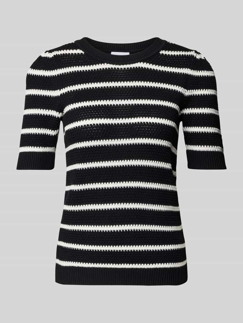 Vila Gebreide pullover met ribboorden model 'DALO'