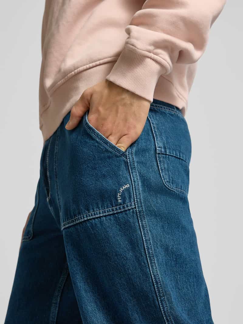 Pepe Jeans Tapered fit jeans van puur katoen model 'CARPENTER'