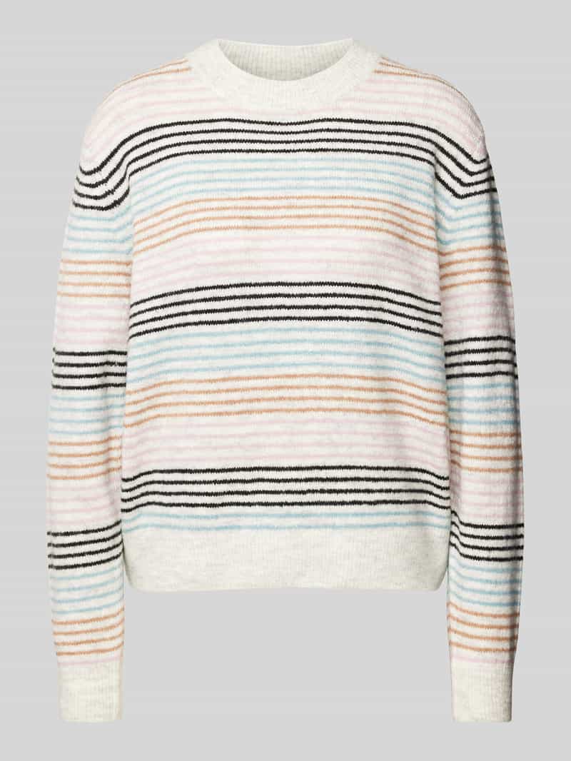 Tom Tailor Denim Regular fit gebreide pullover met streepmotief