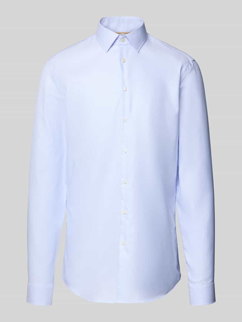 Jake*s Slim fit zakelijk overhemd met extra lange mouwen