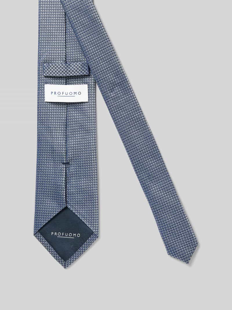 Profuomo Stropdas met labeldetail