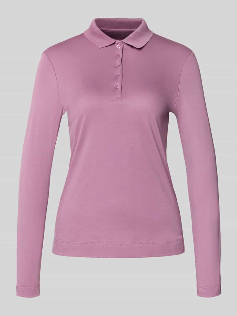 Christian Berg Woman Regular fit poloshirt met knoopsluiting