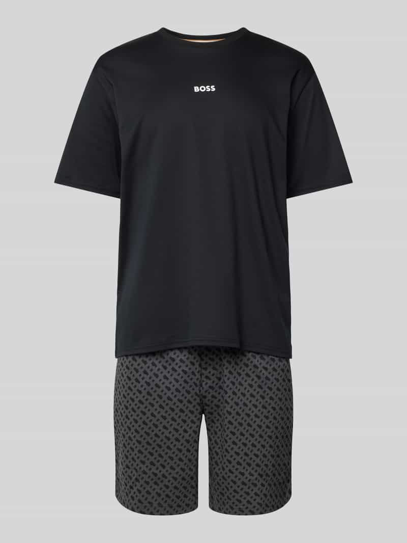 Boss Pyjama met labelprint
