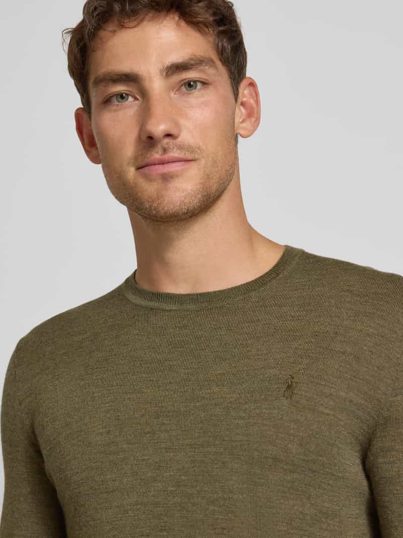 Polo Ralph Lauren Gebreide pullover met labelstitching