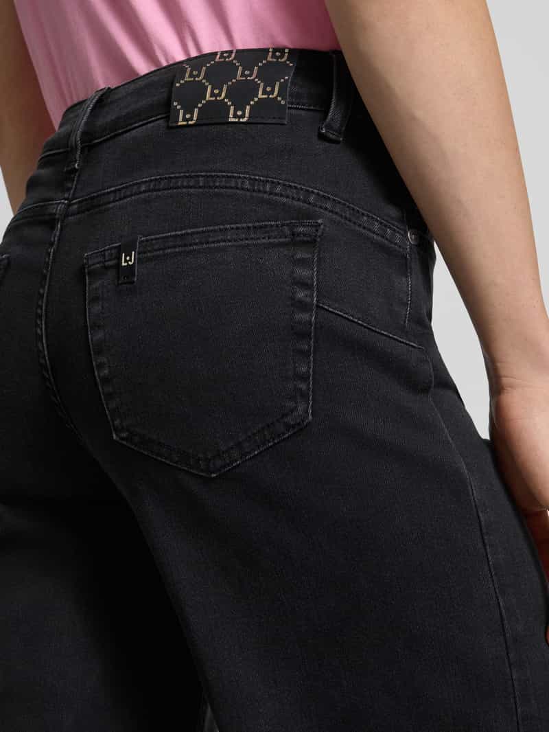 Liu Jo White Flared jeans in 5-pocketmodel model 'B.UP'