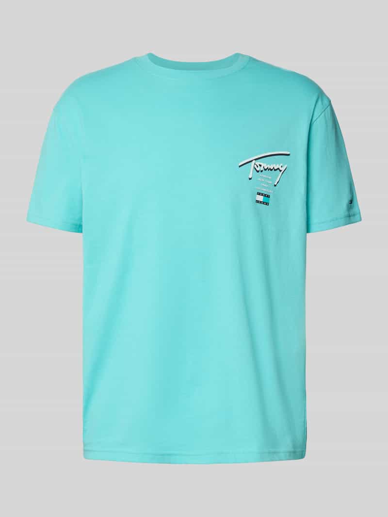 Tommy Jeans Regular fit T-shirt van puur katoen