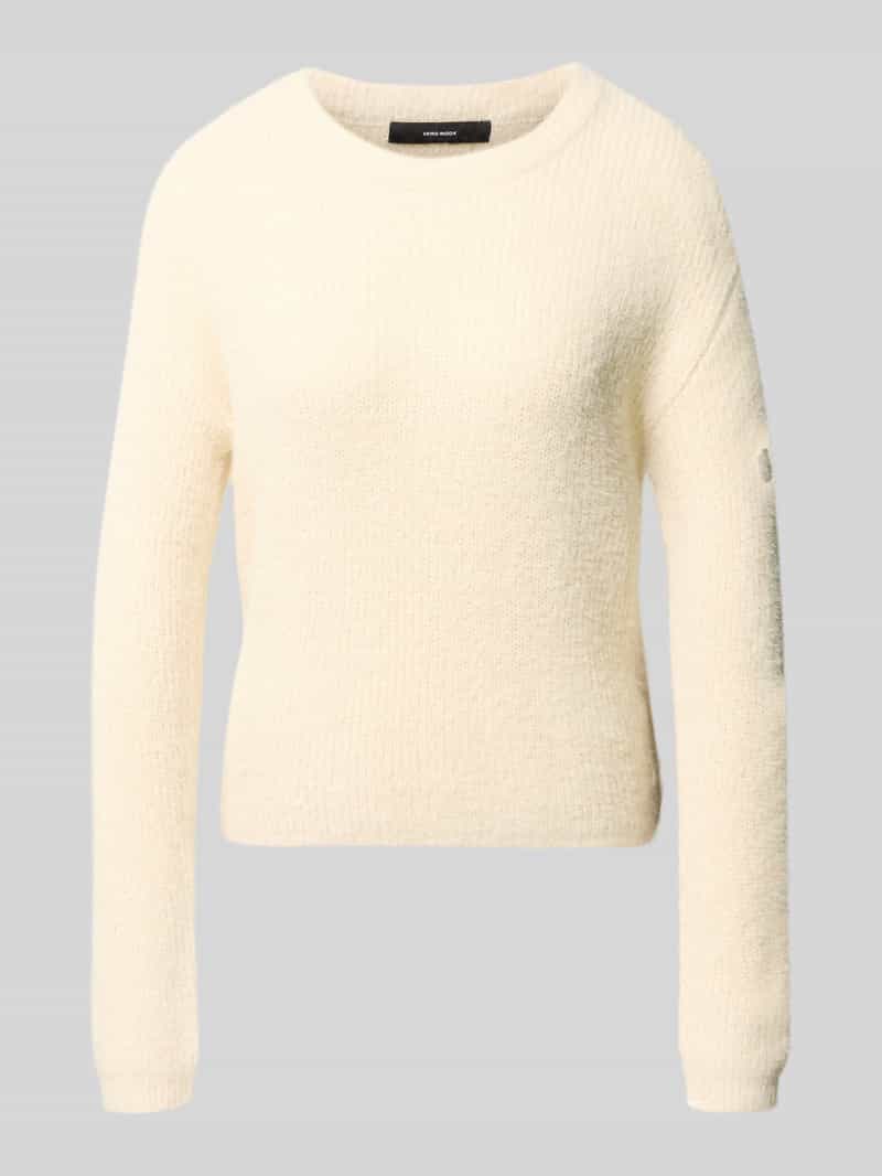 Vero Moda Pullover met zachte structuurlook ecru, foto 6