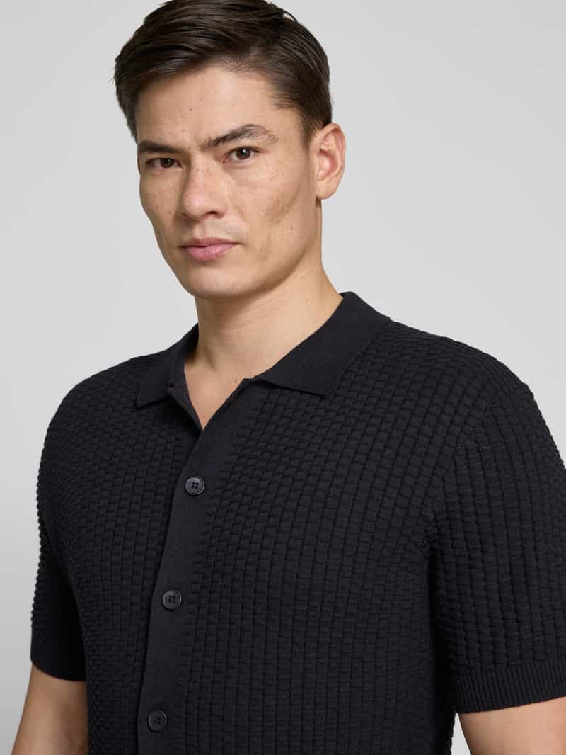 casual friday Regular fit vrijetijdsoverhemd met polokraag model 'CONNER'