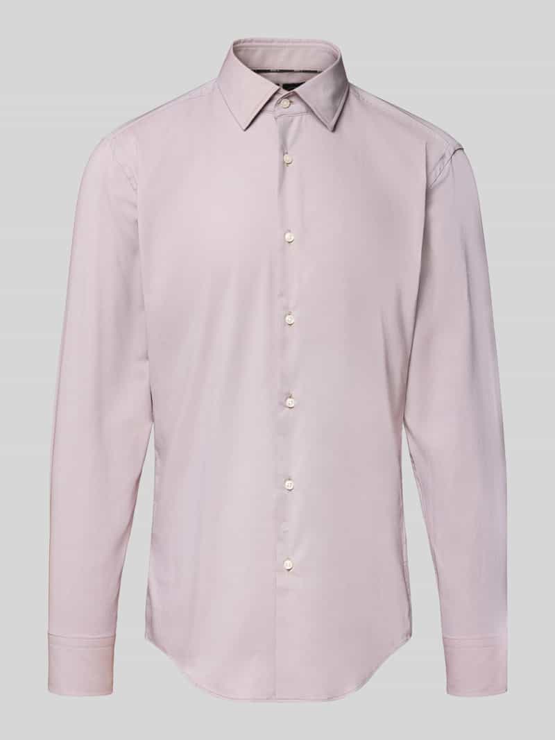 Boss Slim fit overhemd met enkele knoopsluiting model 'HANK'