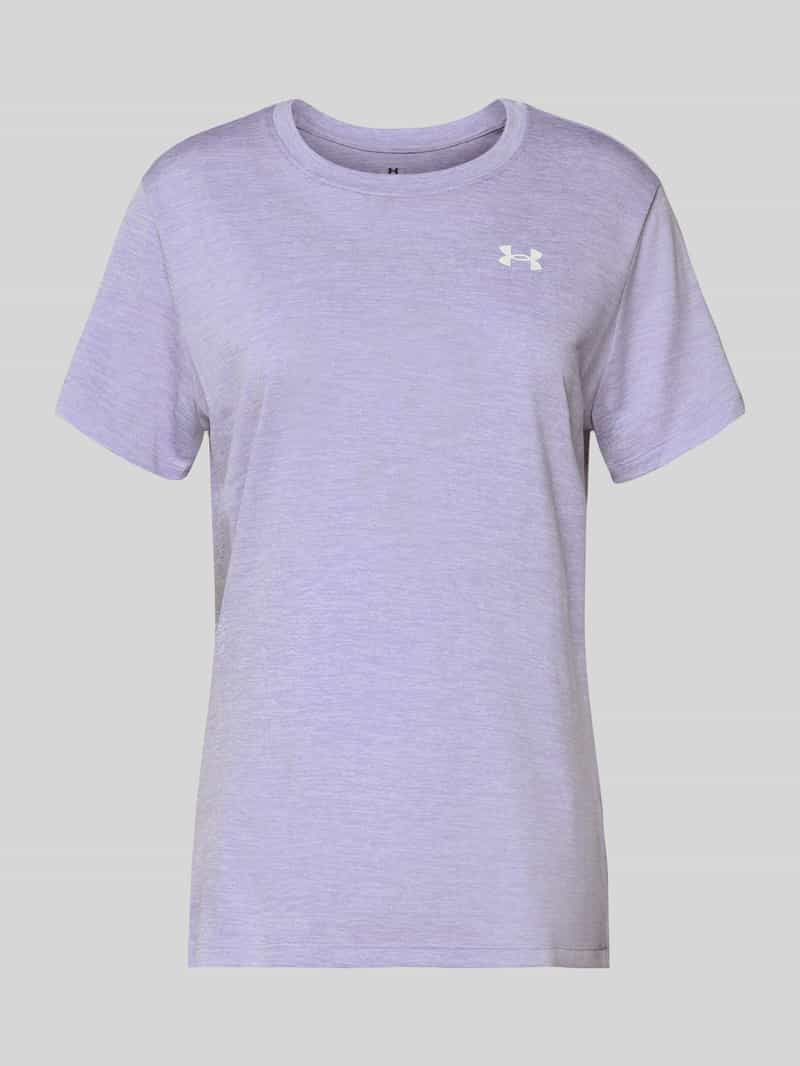 Under Armour T-shirt met logo en ronde hals