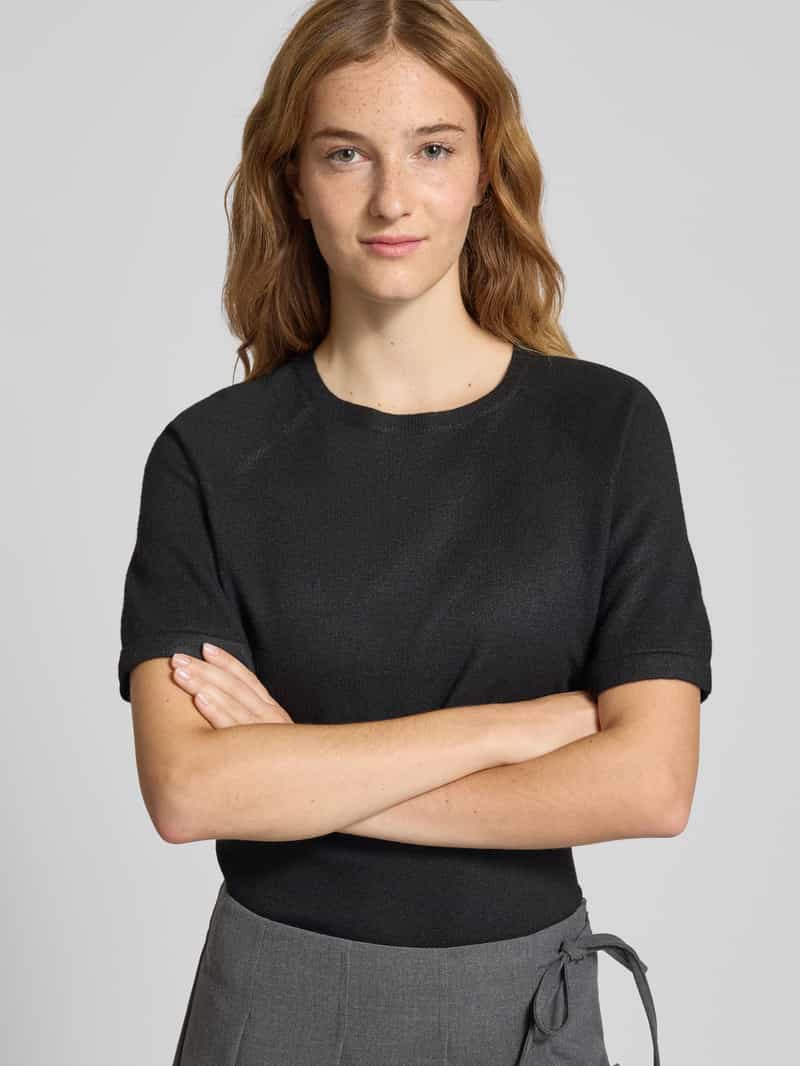 Pieces Regular fit T-shirt met raglanmouwen model 'BREE'
