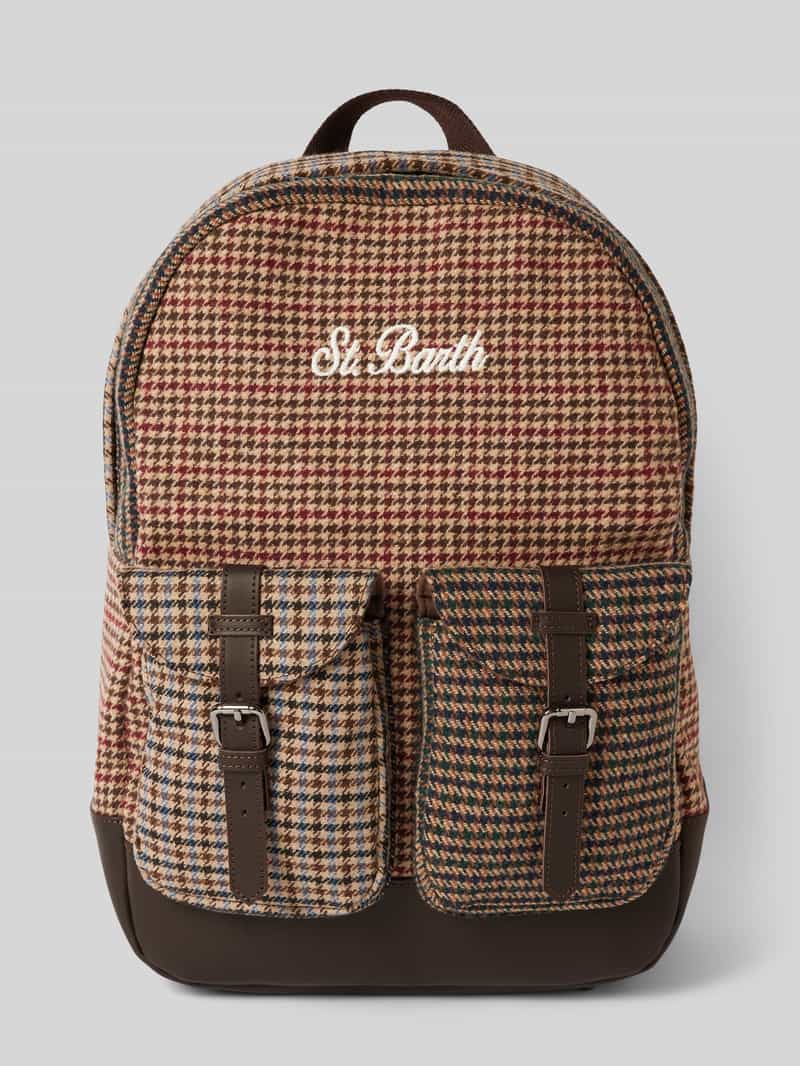 MC2 Saint Barth Rugzak met labelstitching model 'CODY'