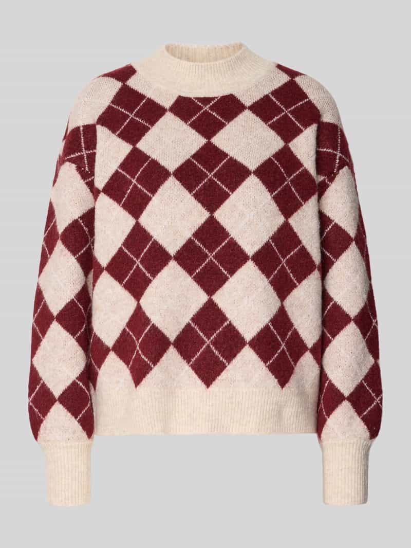 Ichi Gebreide pullover in all-over look model 'EDEEN'
