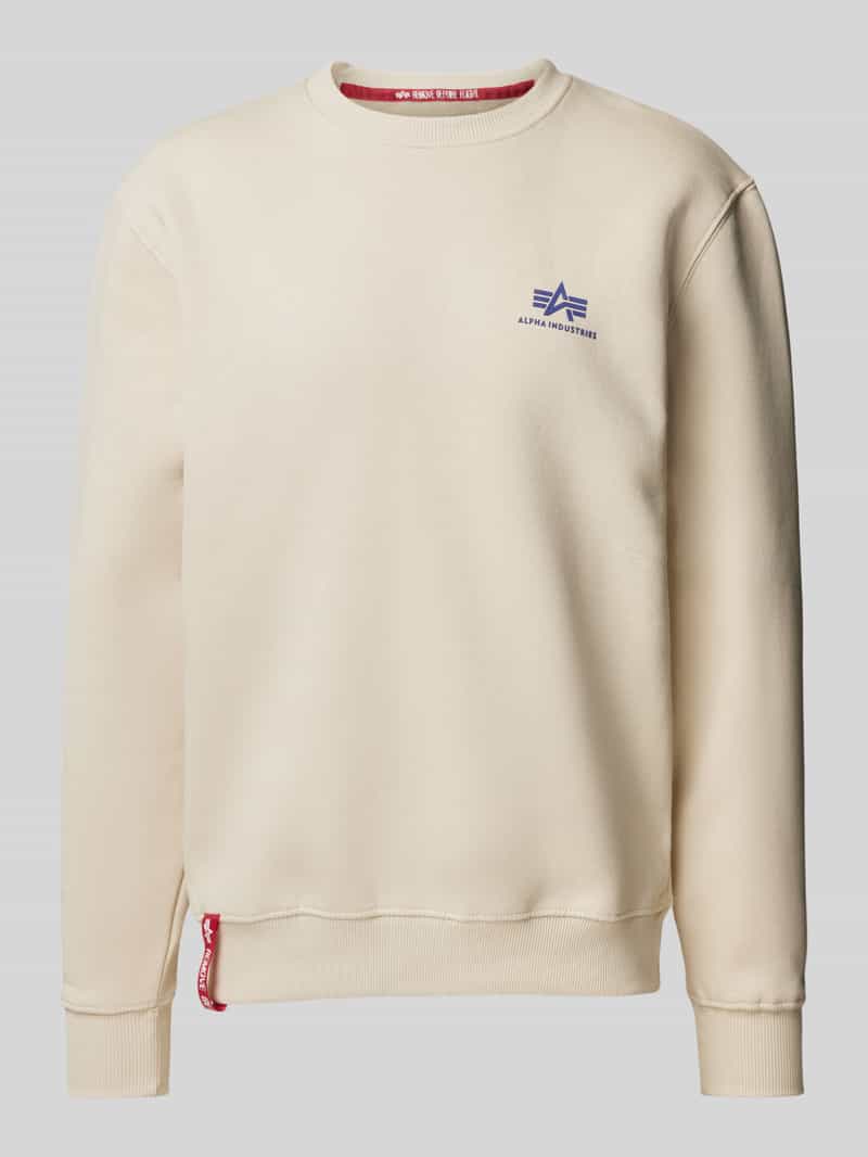 alpha industries Sweatshirt met labelprint