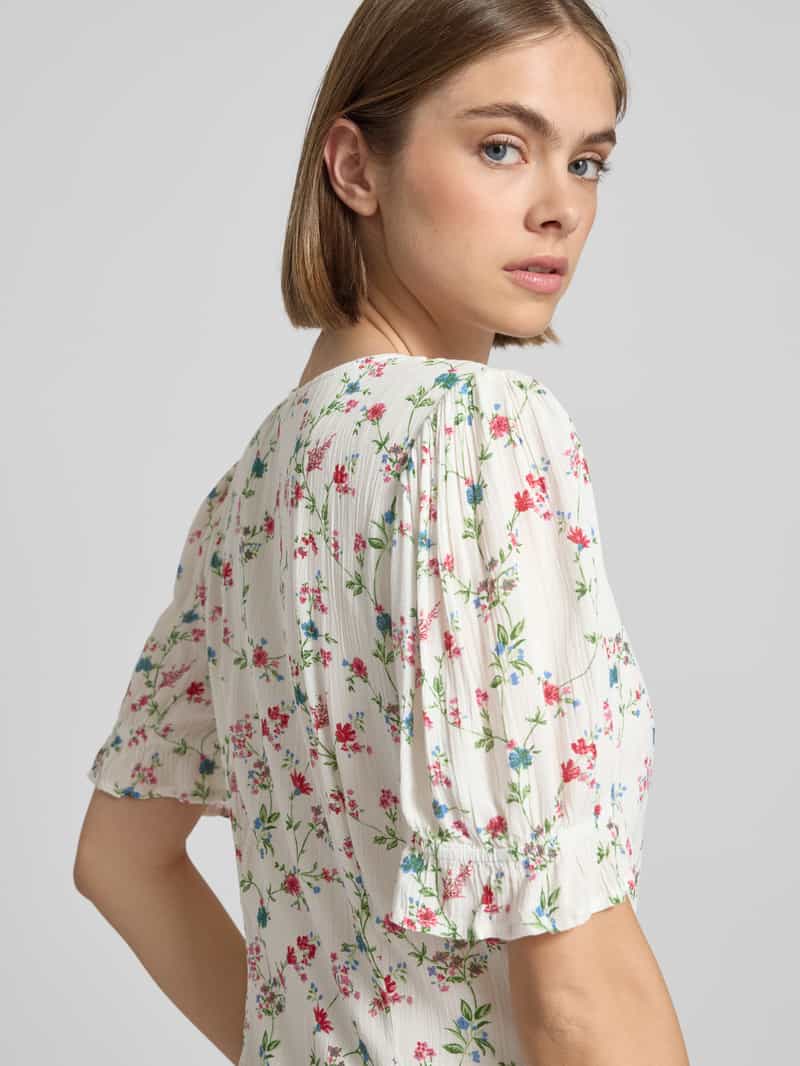 Pieces Regular fit vrijetijdsjurk met bloemenmotief model 'FYA'