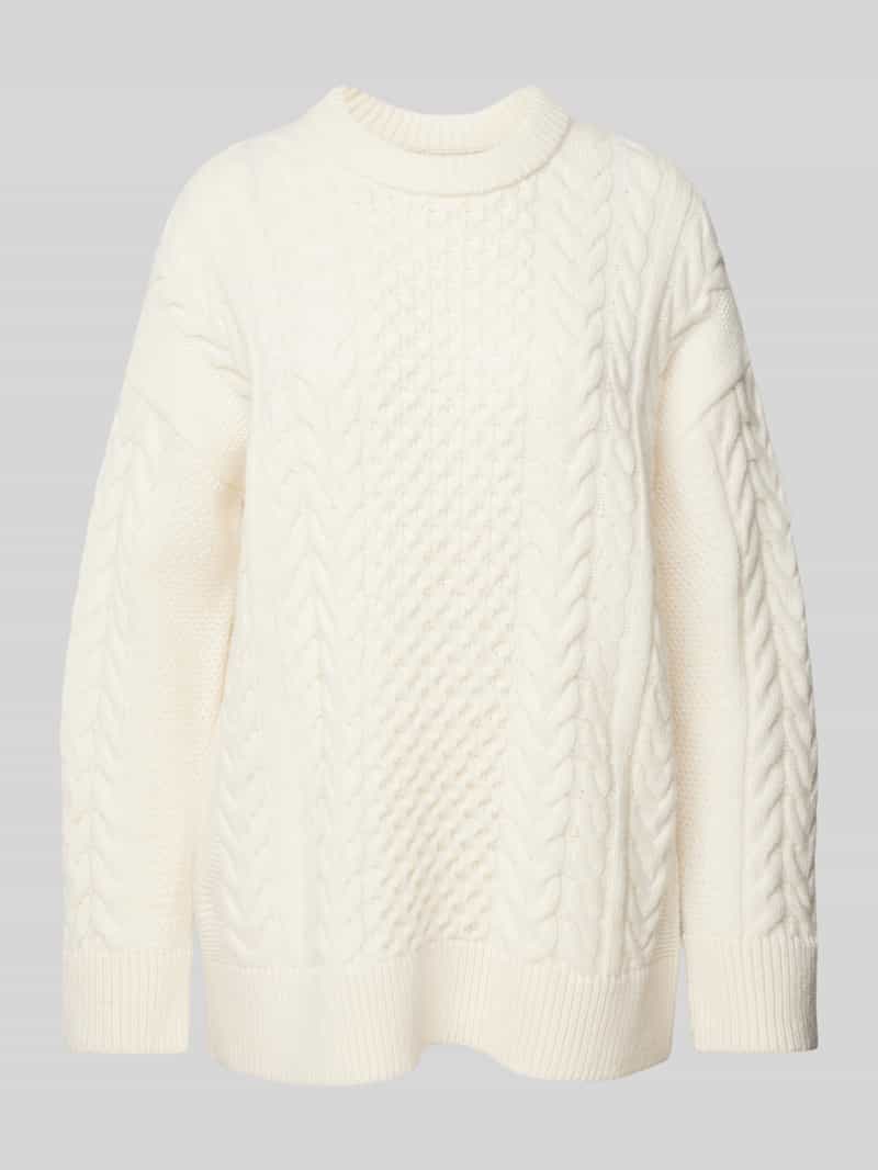 ARMEDANGELS Gebreide pullover met kabelpatroon model 'BERFINAA CABLE'