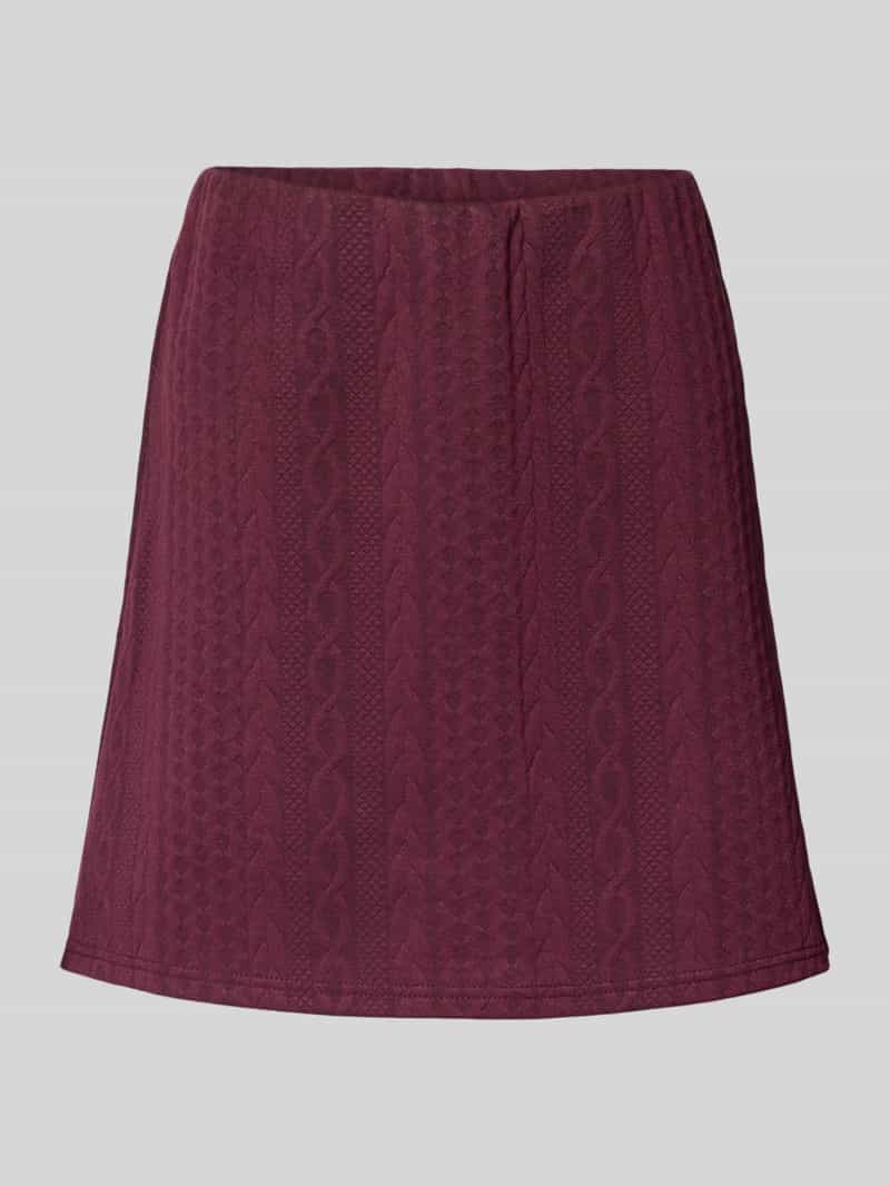Vero Moda Uitlopende minirok met structuurmotief model 'JANNI'