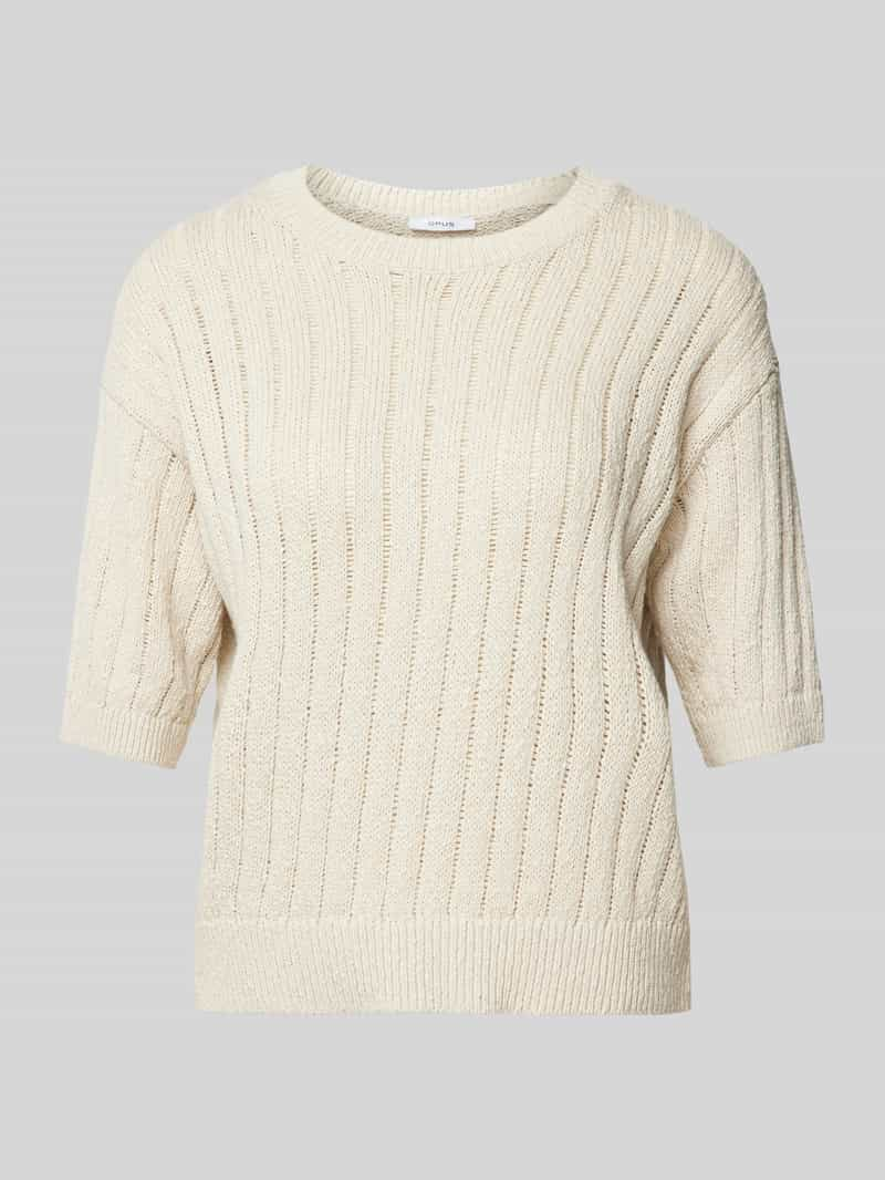 Opus Gebreide pullover met 1 2-mouwen model 'Punzi'