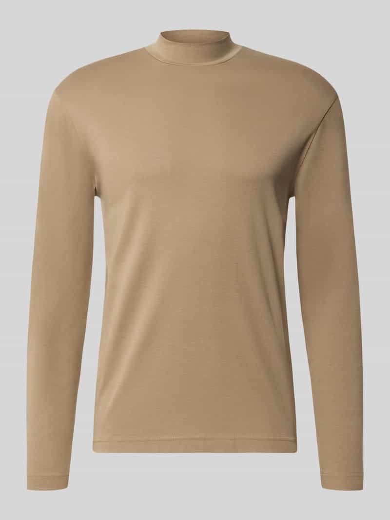 DRYKORN Longsleeve mit Stehkragen Modell 'MORITZO' in Beige, Größe M 2115343M