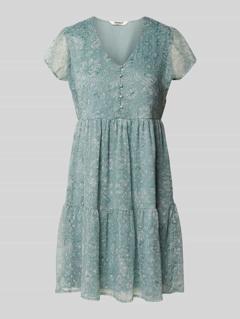 Only Regular fit chiffon jurk met bloemenmotief model 'AIDA ELISA LIFE'
