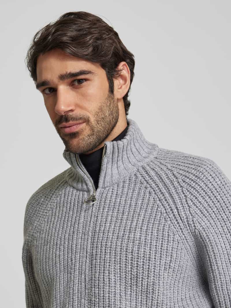 ARMEDANGELS Wollen jack met opstaande kraag model 'ALJOSCHAA'