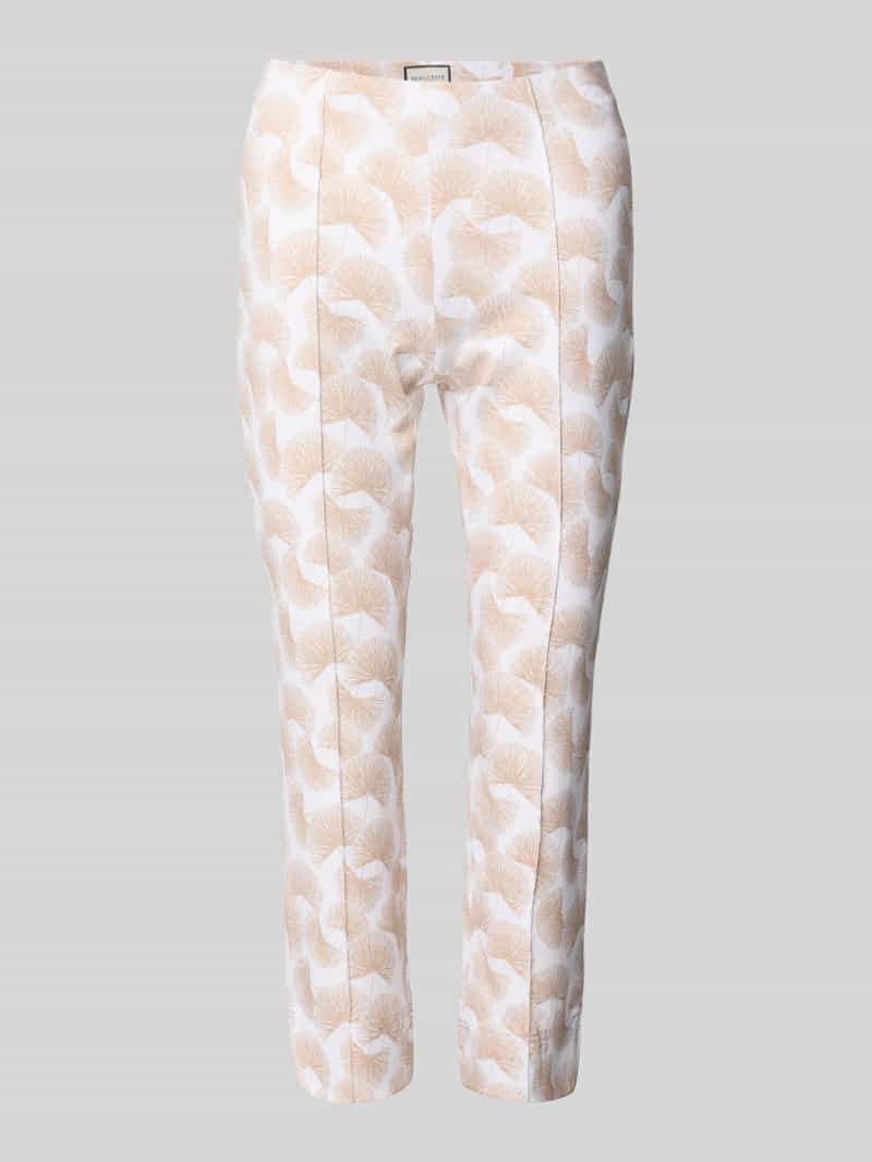 SEDUCTIVE Super skinny fit broek met vaste persplooien