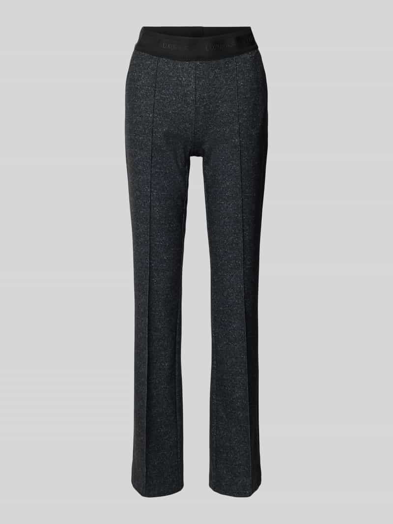 TONI Flared stoffen broek met elastische band model 'Jenny'