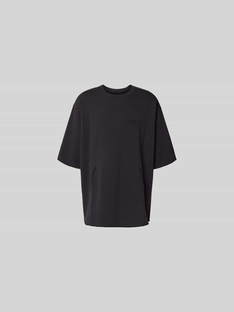 T-shirt met labelstitching