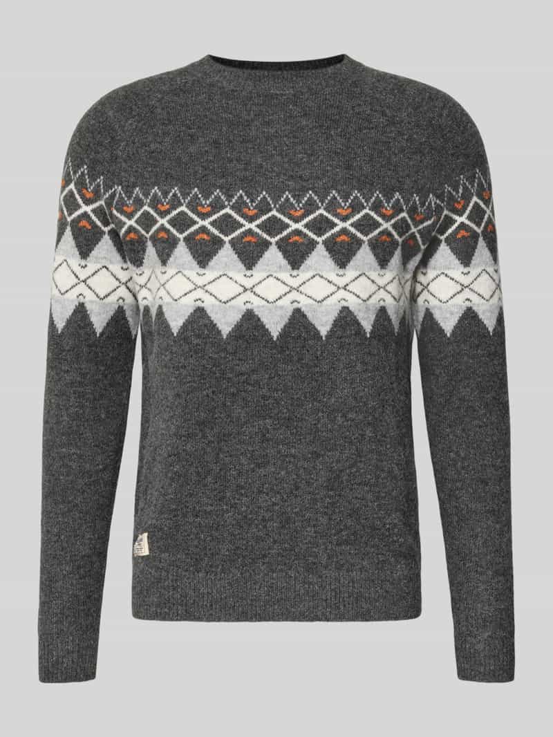Pepe Jeans Relaxed fit gebreide pullover met wol model 'PRESLEY'