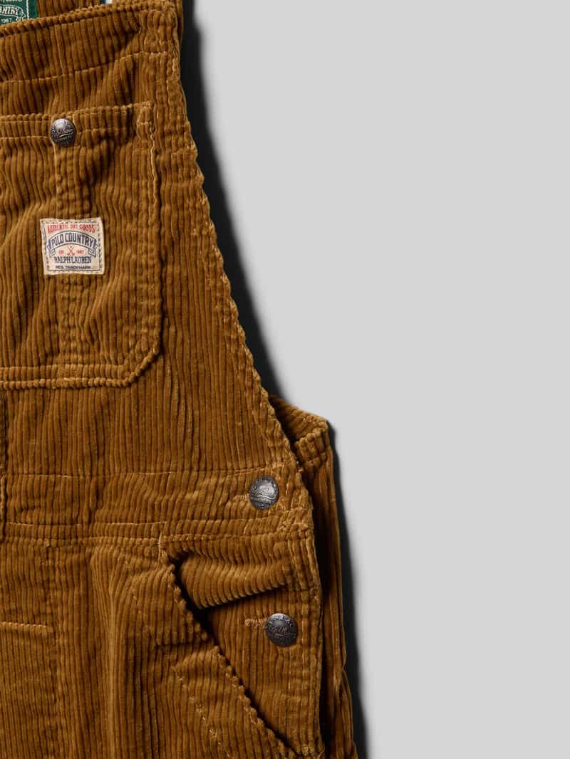 Polo Ralph Lauren Kids Tuinbroek met labeldetail