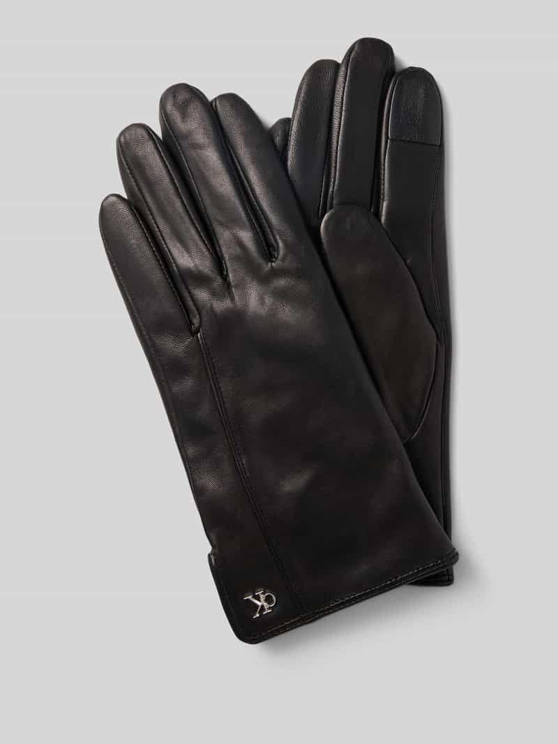 Calvin Klein Leren handschoenen