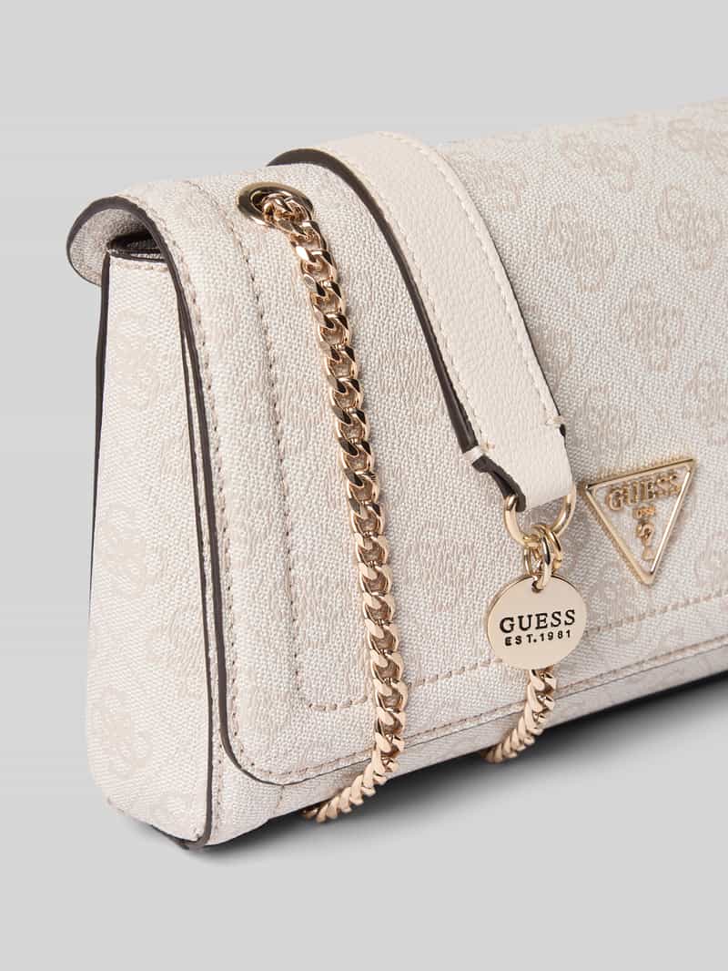 Guess Handtas met labelapplicatie model 'NOELLE'