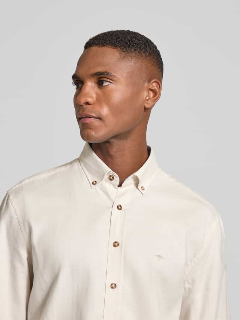 FYNCH-HATTON Regular fit vrijetijdsoverhemd met button-downkraag