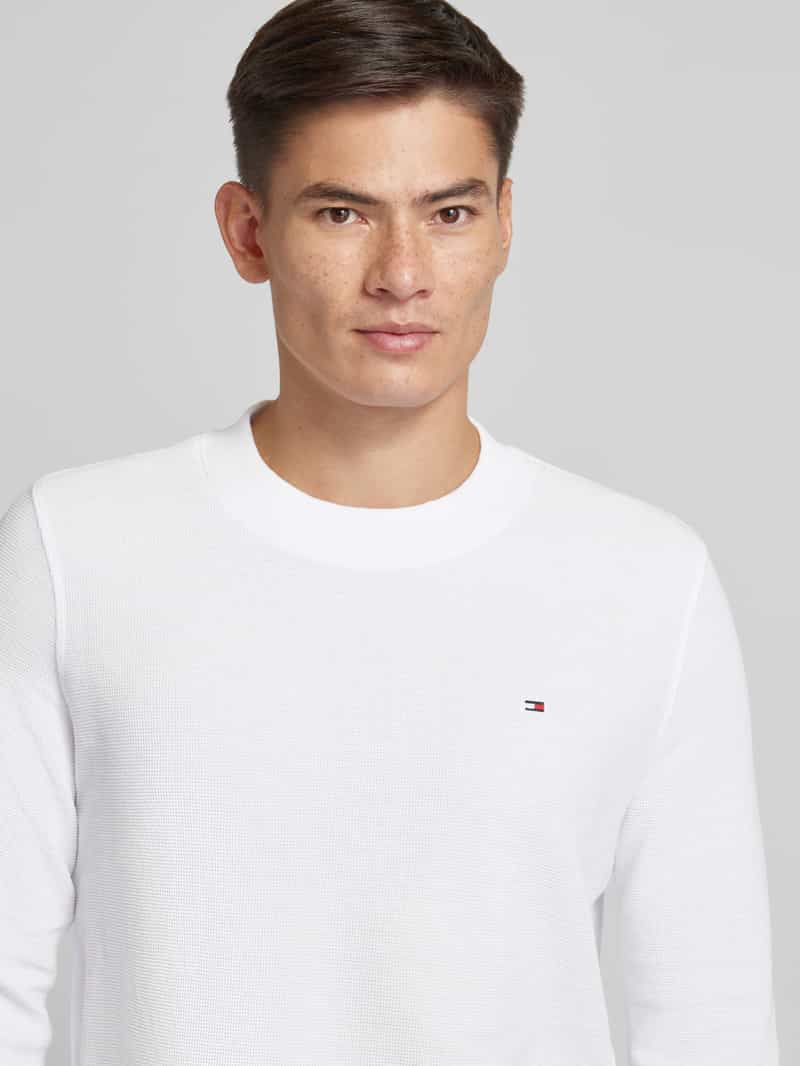 Tommy Hilfiger Regular fit shirt met lange mouwen en katoen