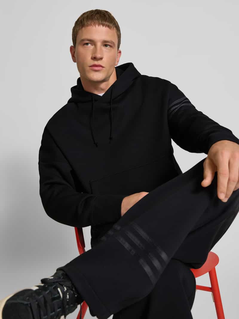 adidas Originals Hoodie met extra brede schouders en kangoeroezak