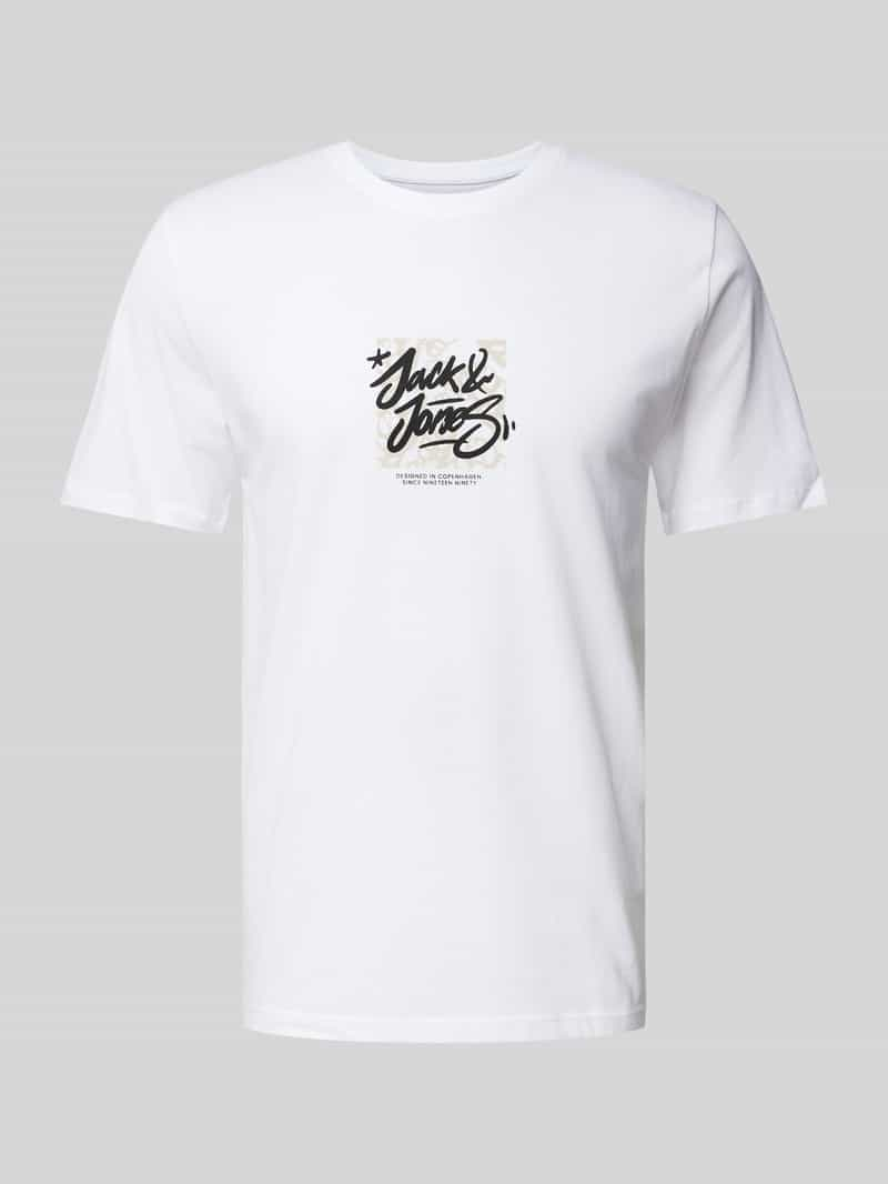 Jack & jones T-shirt met labelprint